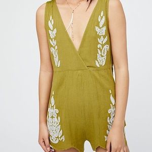 Free People Songbird Romper NWT